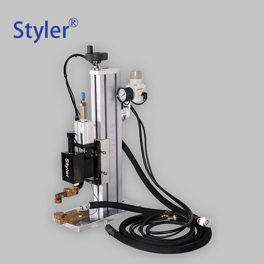 Precision pneumatic spot welding head ah-03s